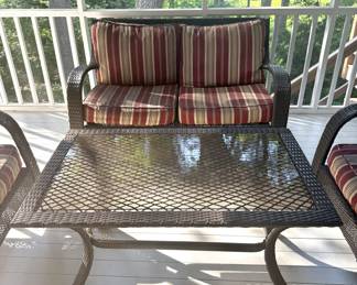 Wicker Coffee Table