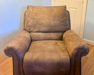Suede Recliner