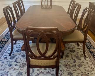 Domain Home Fashions Dining Table & 8 Chairs
