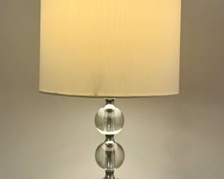 Graduated Glass Ball Lamp