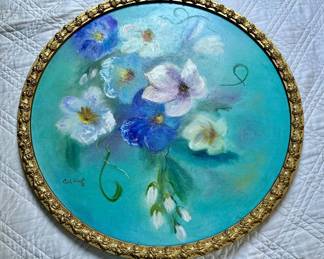 Original Signed Oil Painting by Gert Block