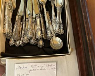 Set of Gorham Buttercup sterling, place size