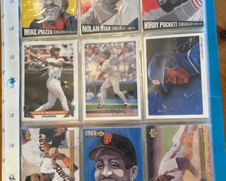 Collection of baseball cards