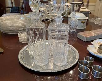 Crystal decanters