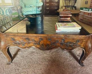 Large Queen Anne coffee table