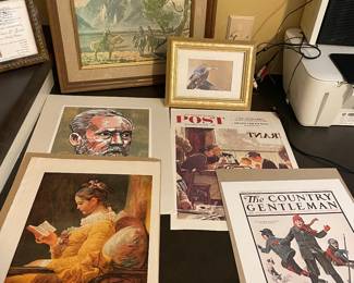 Assorted prints