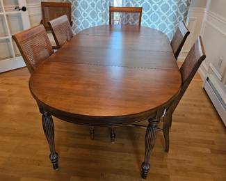 Lane Dining Table with 6 Chairs 