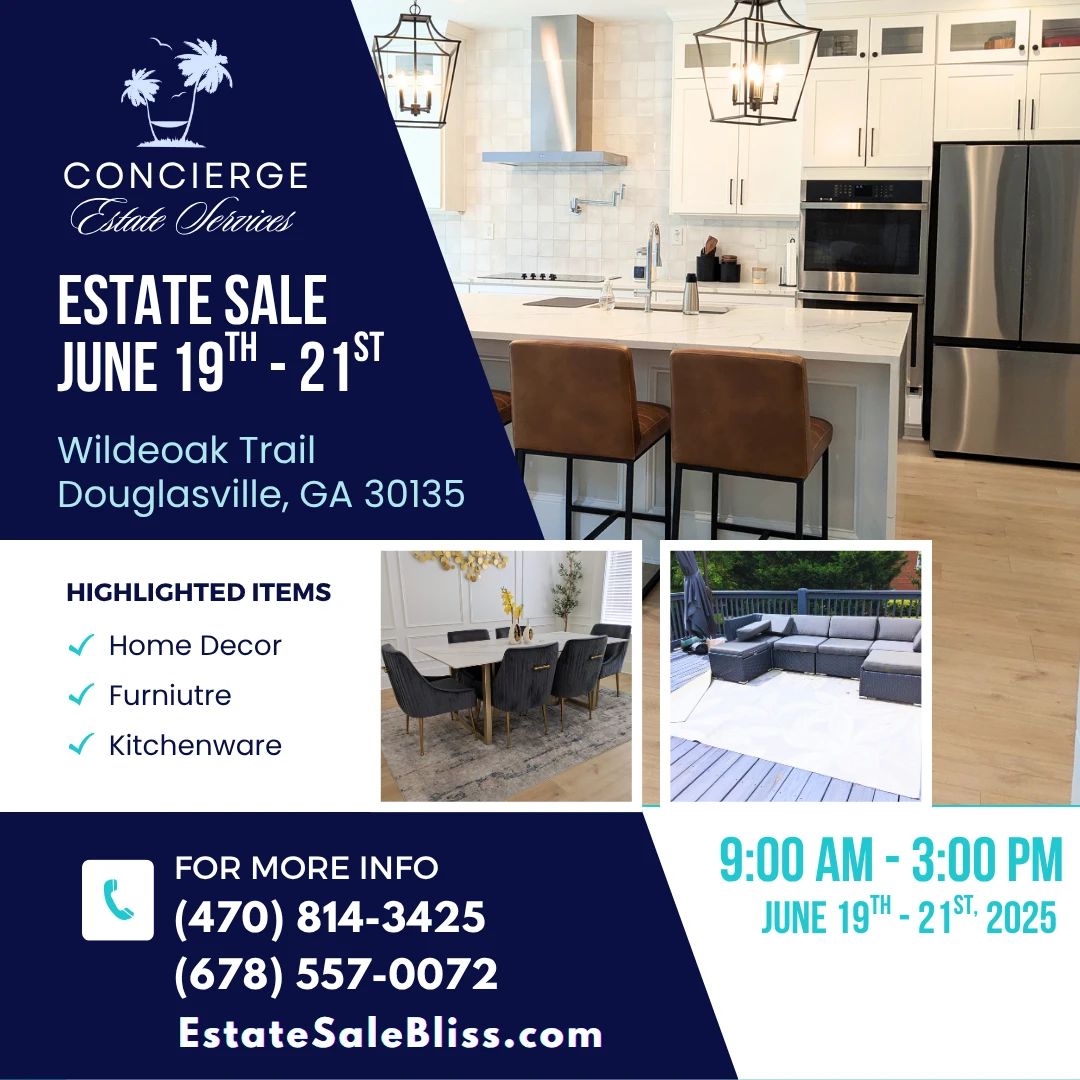 Douglasville Estate Sale By Concierge Estate Service CES ATL