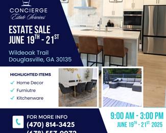 Douglasville Estate Sale By Concierge Estate Service CES ATL