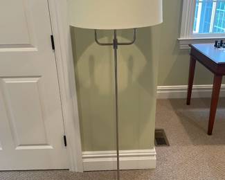 Silver Modern Floor Lamp