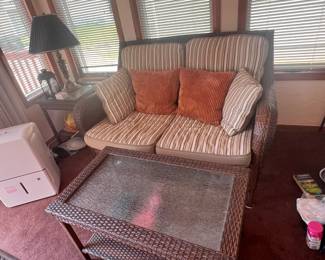 rattan patio set