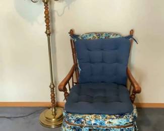 Rocker And Lamp