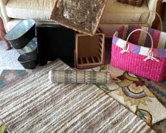Baskets And Rugs