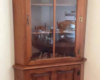 Maple Corner Cabinet