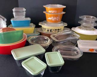 Vintage Casserole, Baking Dishes, Pyrex And More