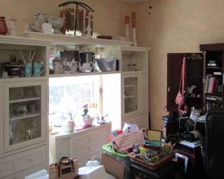 wood storage shelving and/or entertainment center