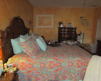king bed and guys dresser