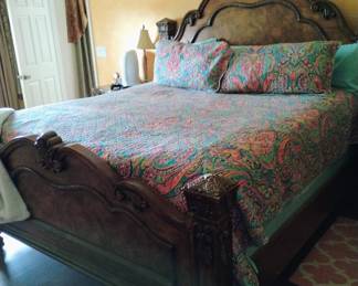 Nice durable king size bed