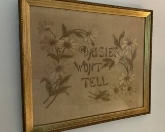 Cute embroidered decor
