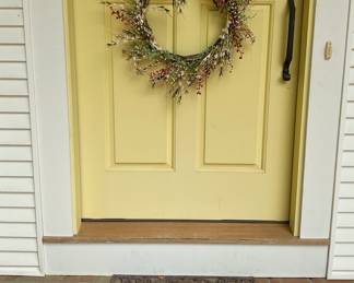 Cast iron pineapple welcome mat