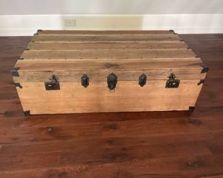 Large modern-rustic chest