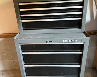 Craftsman tool case full of tools