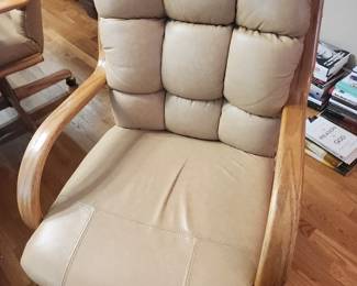 1 of 4 Leather Armchairs