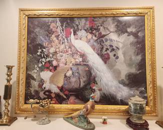 Oil Painting in Gold Frame