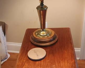 End Table and Lamp