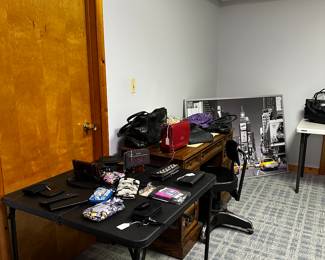 Lots of purses