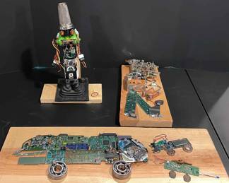 Folk Art Robots