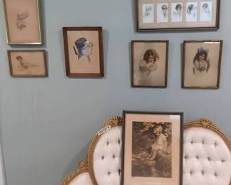 Timeless Innocence Bessie Pease Gutmann Vintage Nursery Art 7Piece Collection