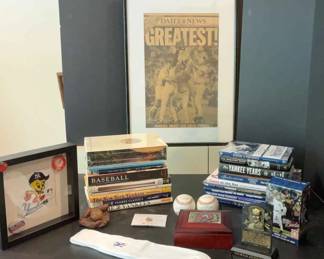 Collection Of New York Yankees Memorabilia