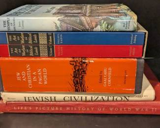 Vintage History Religious Studies Book Collection MidCentury Editions