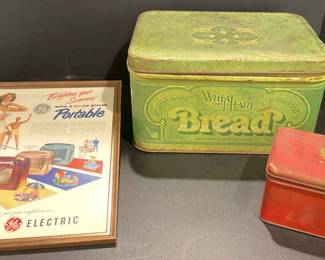 Vintage Advertising And Tin Boxes