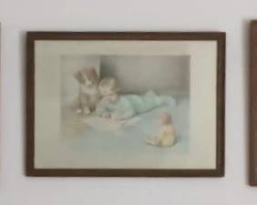 Set of 3 Vintage Bessie Pease Gutmann Prints Childhood Moments