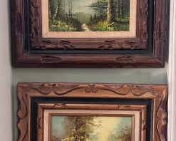 Two Landscape Oil Paintings