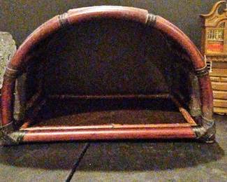 Eclectic Vintage Collectibles Lot Car Steins, Bamboo Rack, Miniature Desk Radio, Clock More