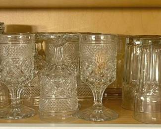 107 Vtg Glassware
