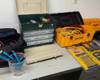 010 Assorted Tools W Storage