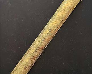 006 323 10k Flexible Gold Bracelet
