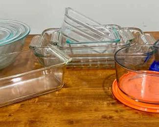 126 Pyrex Dishes