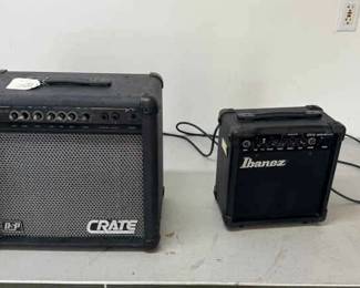 037 Crate Ibanez Amp Duo