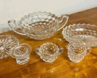 110 Fostoria American Cubist Glass