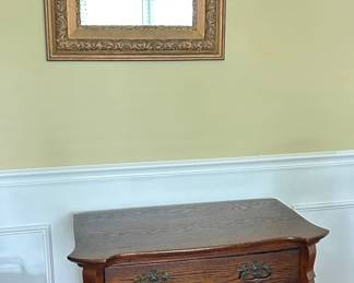 008 124 Beautiful Atq Dry Sink Mirror
