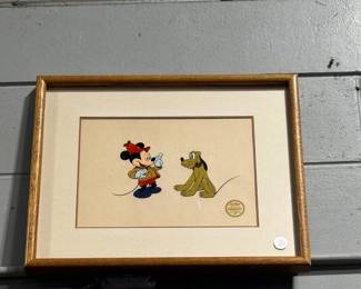 Disney's Mickey and Pluto Cell Orlando Estate Auction