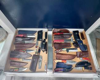 Hand Made Knives/Cutlery Orlando Estate Auction