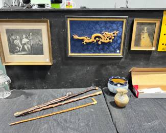 Artwork and Vintage Canes Orlando Estate Auction