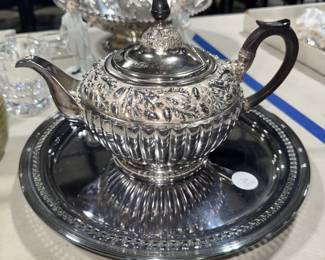 Silver Plate Tea Pot Orlando Estate Auction