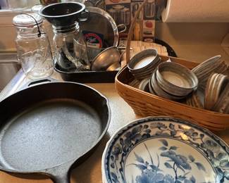 Iron skillets 